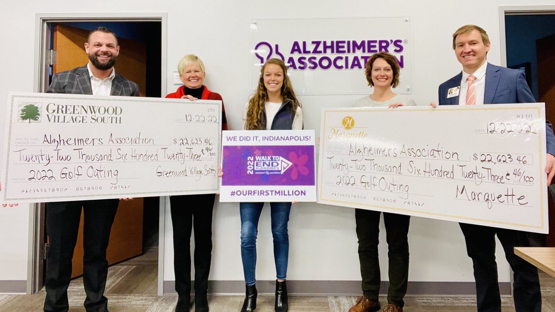 Marquette and Greenwood Village South raise more than $45,000 to fight Alzheimer’s