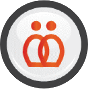 Orange people Social Icon